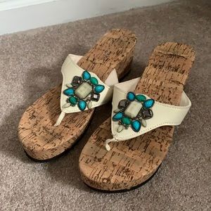 Heeled sandals